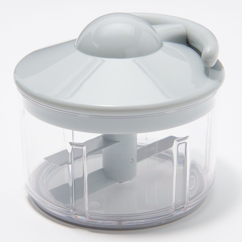 Kuhn Rikon 2-Cup Pull & Chop Food Chopper K50212  GREY